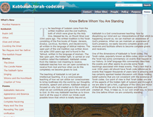 Tablet Screenshot of kabbalah.torah-code.org